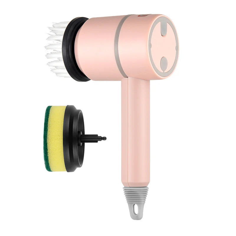 Electric Cleaning Brush Cordless Rechargeable Spin Scrubber for Kitchen Bathroom Tile Bathtub Cleaning