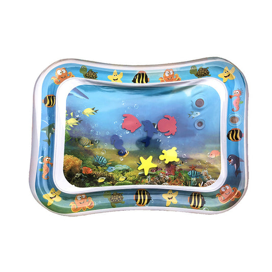 Baby Inflatable Water Play Mat – Summer Tummy Time Activity Pad for Infants & Toddlers
