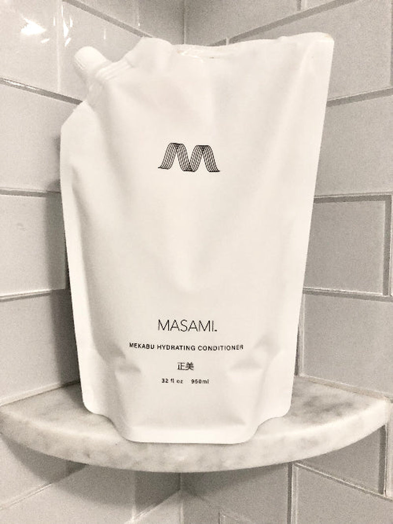 MASAMI Mekabu Hydrating Conditioner Refill: Deep Moisture & Frizz Control