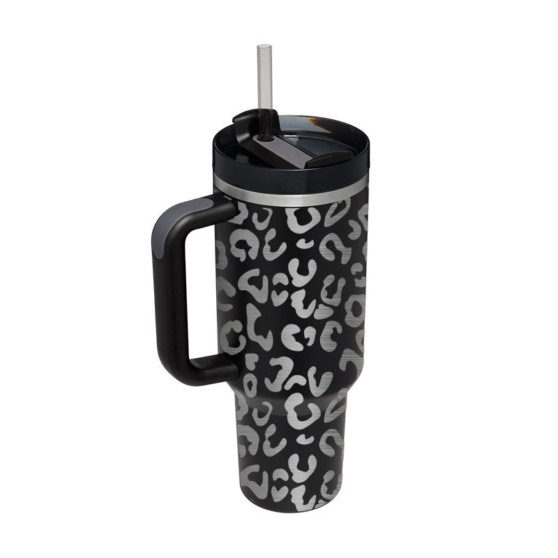 Stainless Steel Spill-Proof Vacuum Insulated Coffee Tumbler with Lid – 40 oz Travel Mug for Car, Gym, Office