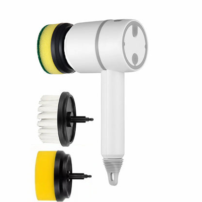 Electric Cleaning Brush Cordless Rechargeable Spin Scrubber for Kitchen Bathroom Tile Bathtub Cleaning