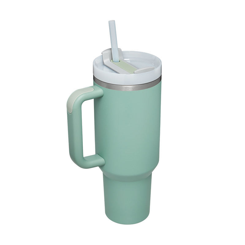 Stainless Steel Spill-Proof Vacuum Insulated Coffee Tumbler with Lid – 40 oz Travel Mug for Car, Gym, Office