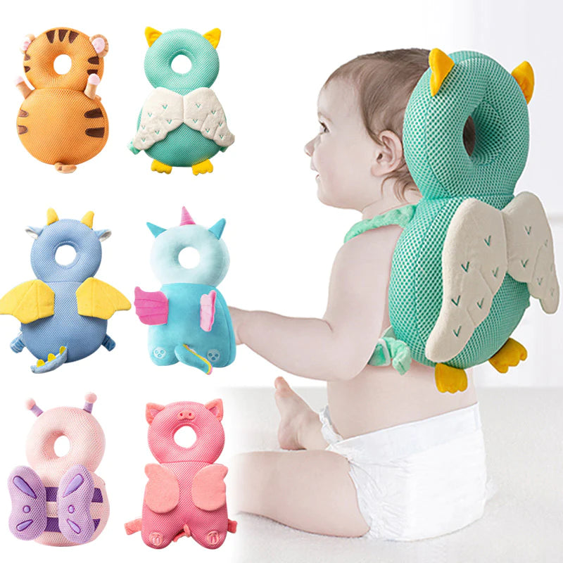 Toddler Head Protector Backpack – Baby Safety Cushion Pad, Anti-Fall Back & Head Protection for Ages 1–3