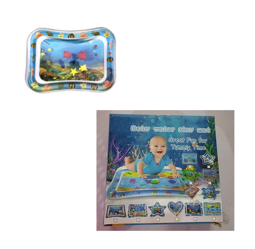 Baby Inflatable Water Play Mat – Summer Tummy Time Activity Pad for Infants & Toddlers