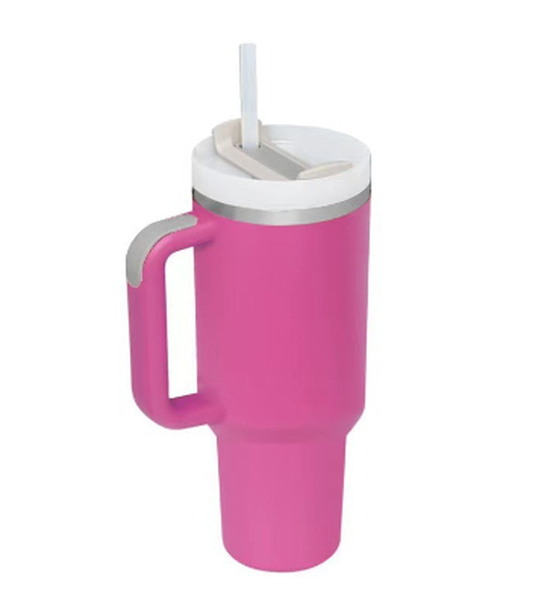 Stainless Steel Spill-Proof Vacuum Insulated Coffee Tumbler with Lid – 40 oz Travel Mug for Car, Gym, Office