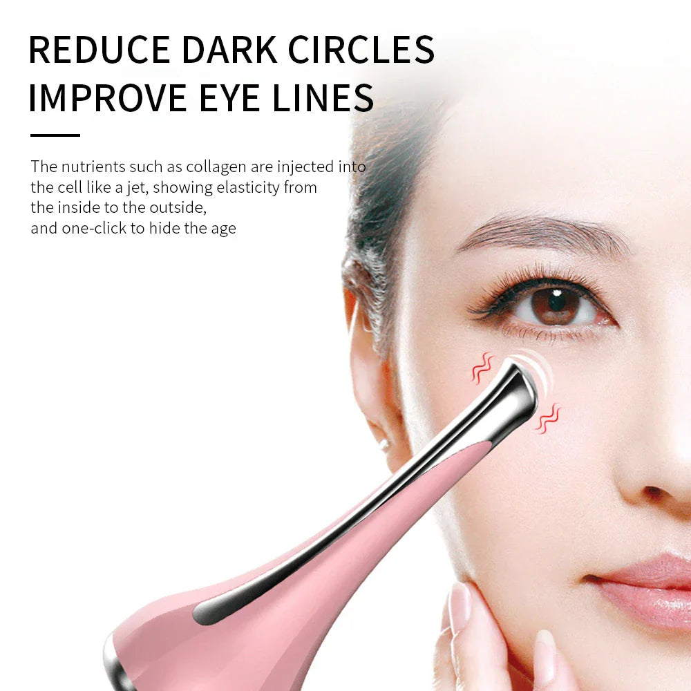 Magnetic Induction Facial Massager: 2-in-1 Micro-Current Face Lift & Skin Tightening Device | Ergonomic Dumbbell Design