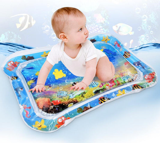 Baby Inflatable Water Play Mat – Summer Tummy Time Activity Pad for Infants & Toddlers