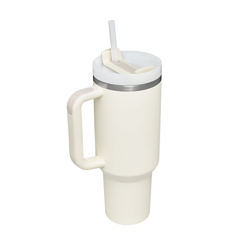 Stainless Steel Spill-Proof Vacuum Insulated Coffee Tumbler with Lid – 40 oz Travel Mug for Car, Gym, Office