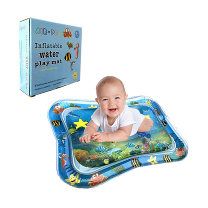 Baby Inflatable Water Play Mat – Summer Tummy Time Activity Pad for Infants & Toddlers