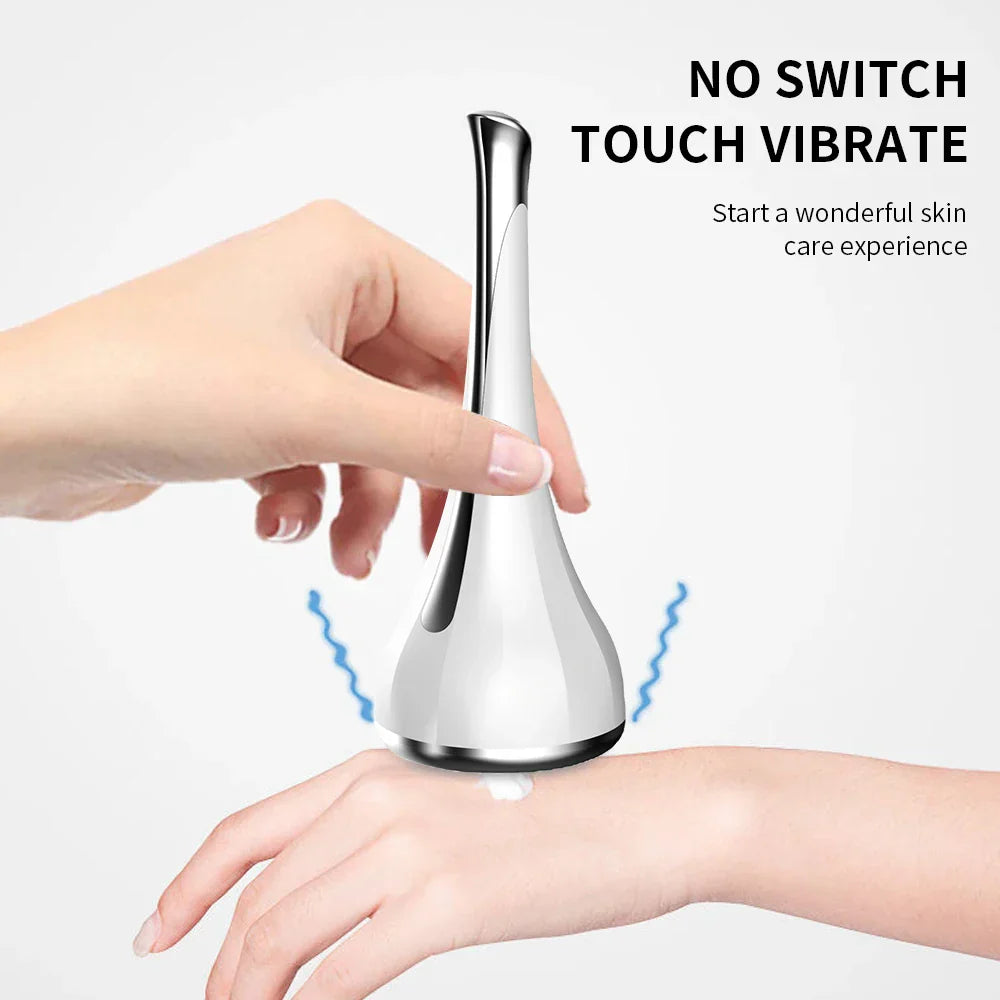 Magnetic Induction Facial Massager: 2-in-1 Micro-Current Face Lift & Skin Tightening Device | Ergonomic Dumbbell Design