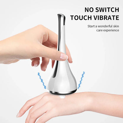 Magnetic Induction Facial Massager: 2-in-1 Micro-Current Face Lift & Skin Tightening Device | Ergonomic Dumbbell Design