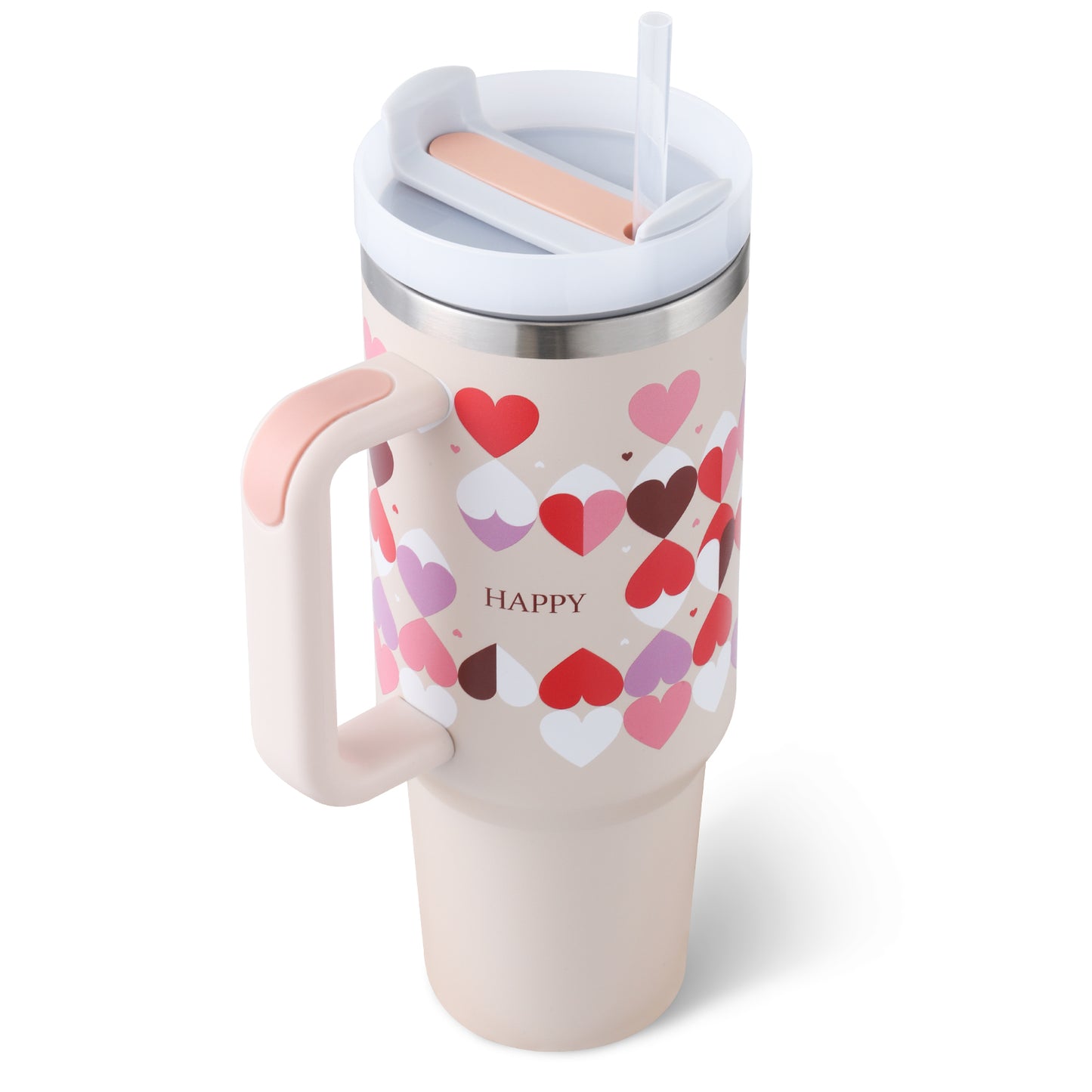 Stainless Steel Spill-Proof Vacuum Insulated Coffee Tumbler with Lid – 40 oz Travel Mug for Car, Gym, Office