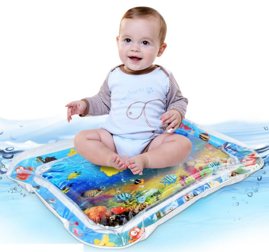 Baby Inflatable Water Play Mat – Summer Tummy Time Activity Pad for Infants & Toddlers