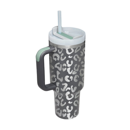 Stainless Steel Spill-Proof Vacuum Insulated Coffee Tumbler with Lid – 40 oz Travel Mug for Car, Gym, Office