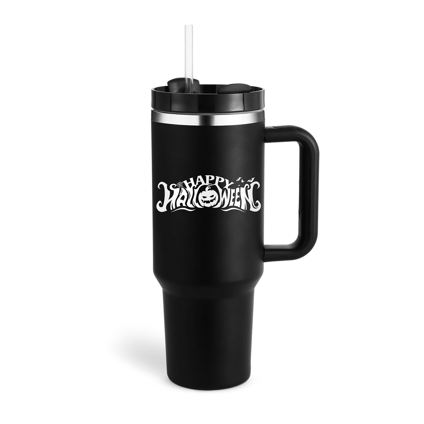 Stainless Steel Spill-Proof Vacuum Insulated Coffee Tumbler with Lid – 40 oz Travel Mug for Car, Gym, Office