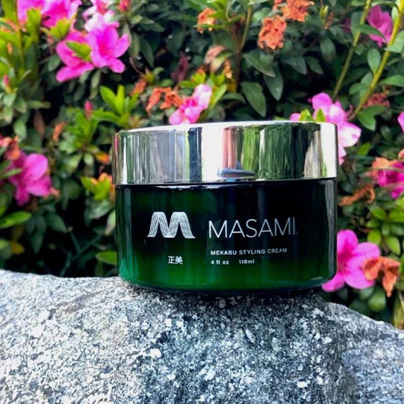 MASAMI Mekabu Hydrating Styling Cream: Anti-Frizz & Deep Moisture for All Hair Types