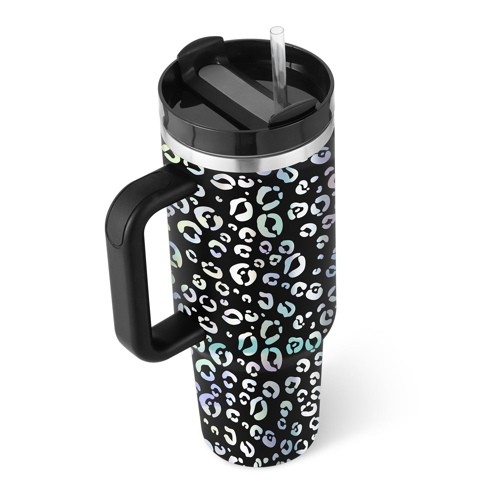 Stainless Steel Spill-Proof Vacuum Insulated Coffee Tumbler with Lid – 40 oz Travel Mug for Car, Gym, Office