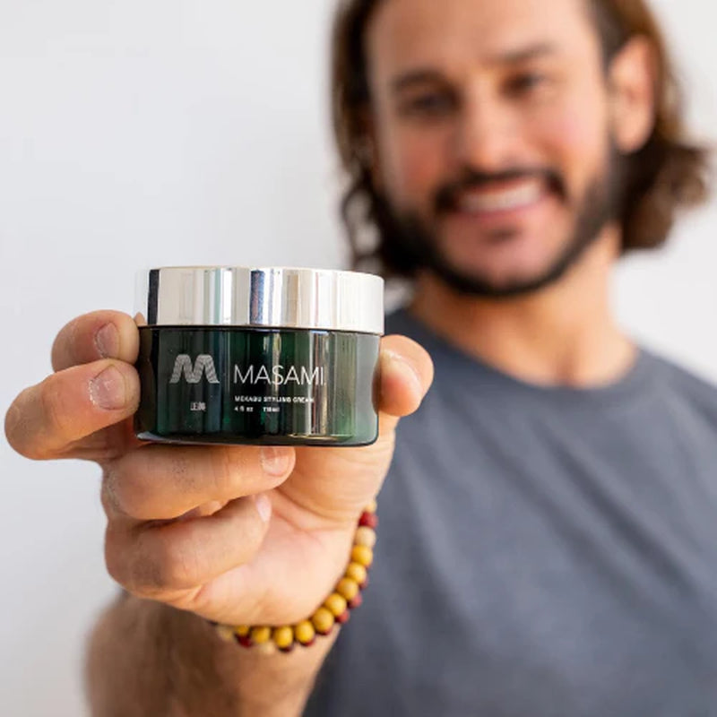 MASAMI Mekabu Hydrating Styling Cream: Anti-Frizz & Deep Moisture for All Hair Types