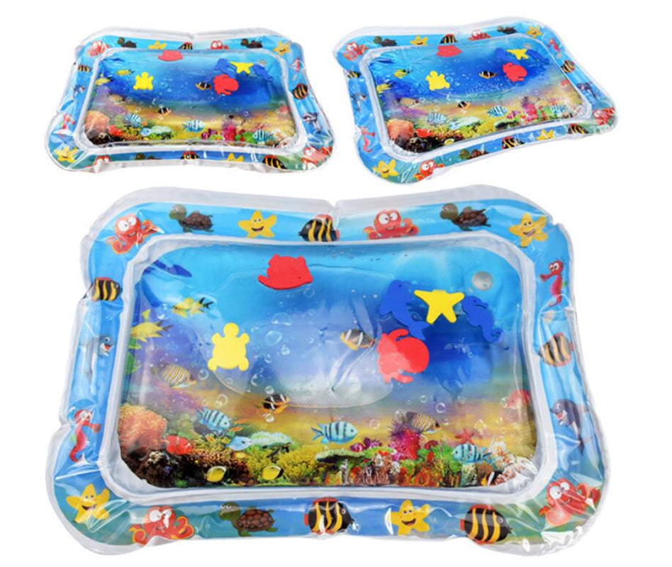 Baby Inflatable Water Play Mat – Summer Tummy Time Activity Pad for Infants & Toddlers