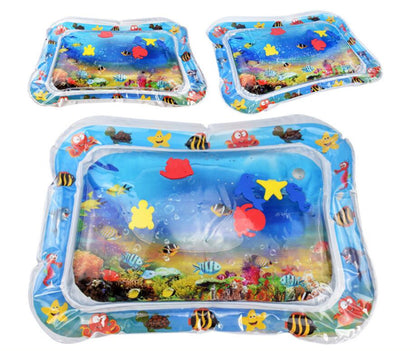 Baby Inflatable Water Play Mat – Summer Tummy Time Activity Pad for Infants & Toddlers