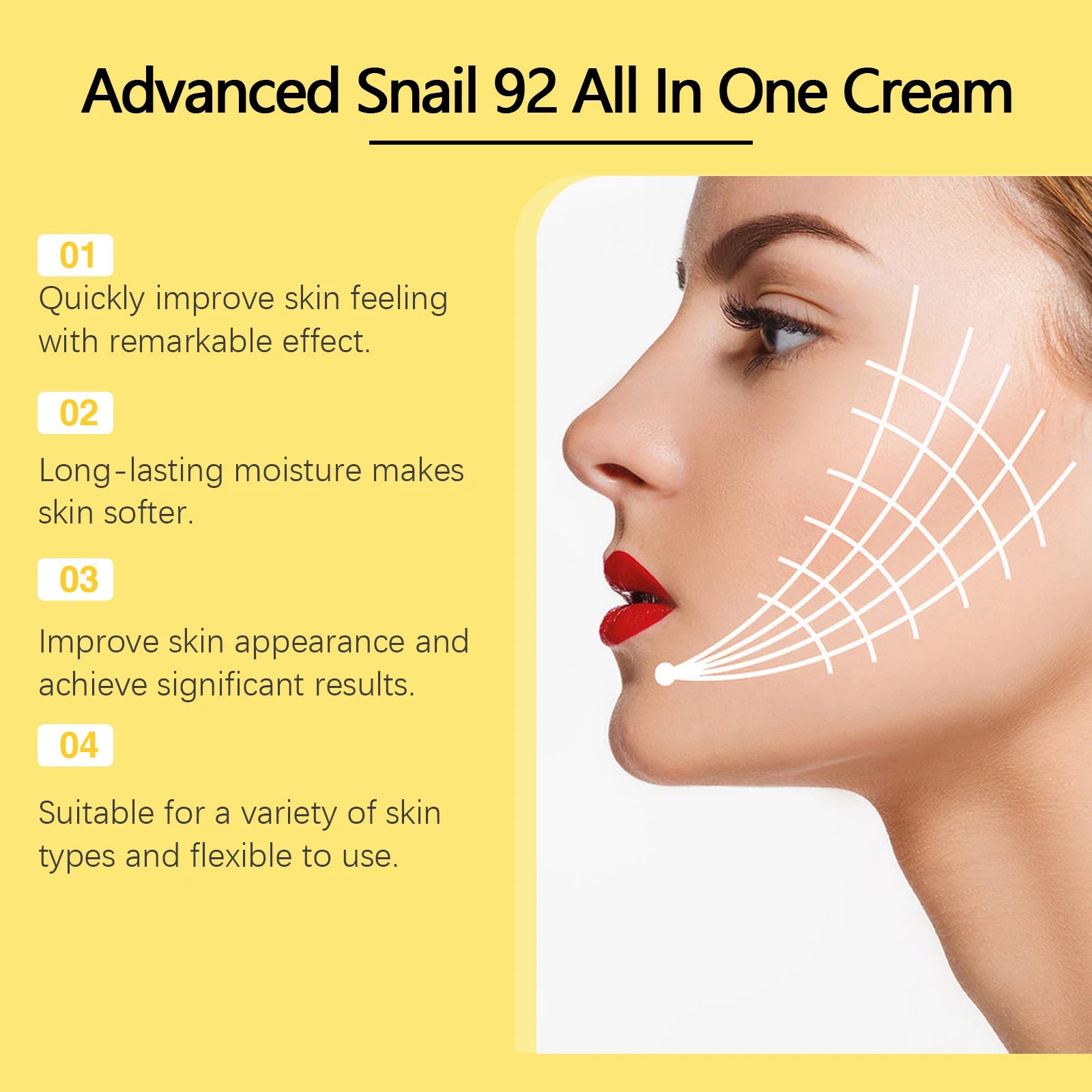 Snail 92 Mucin Power Essence Cream – Hydrating & Smoothing Korean Skincare