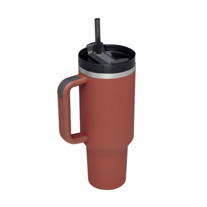 Stainless Steel Spill-Proof Vacuum Insulated Coffee Tumbler with Lid – 40 oz Travel Mug for Car, Gym, Office
