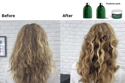MASAMI Mekabu Hydrating Shampoo – Japanese Seaweed Shampoo for Hydration, Shine & Frizz Control