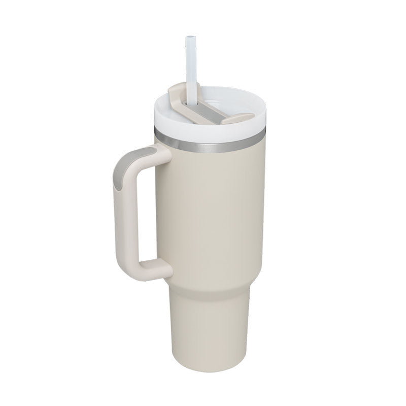 Stainless Steel Spill-Proof Vacuum Insulated Coffee Tumbler with Lid – 40 oz Travel Mug for Car, Gym, Office