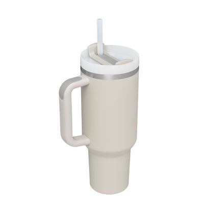 Stainless Steel Spill-Proof Vacuum Insulated Coffee Tumbler with Lid – 40 oz Travel Mug for Car, Gym, Office