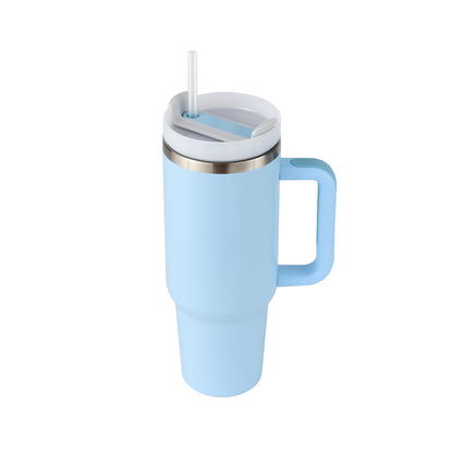 Stainless Steel Spill-Proof Vacuum Insulated Coffee Tumbler with Lid – 40 oz Travel Mug for Car, Gym, Office