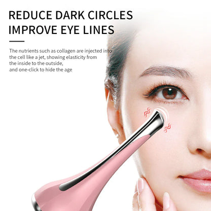 Magnetic Induction Facial Massager: 2-in-1 Micro-Current Face Lift & Skin Tightening Device | Ergonomic Dumbbell Design