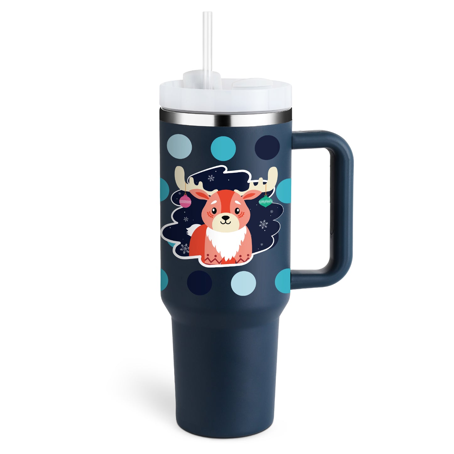 Stainless Steel Spill-Proof Vacuum Insulated Coffee Tumbler with Lid – 40 oz Travel Mug for Car, Gym, Office