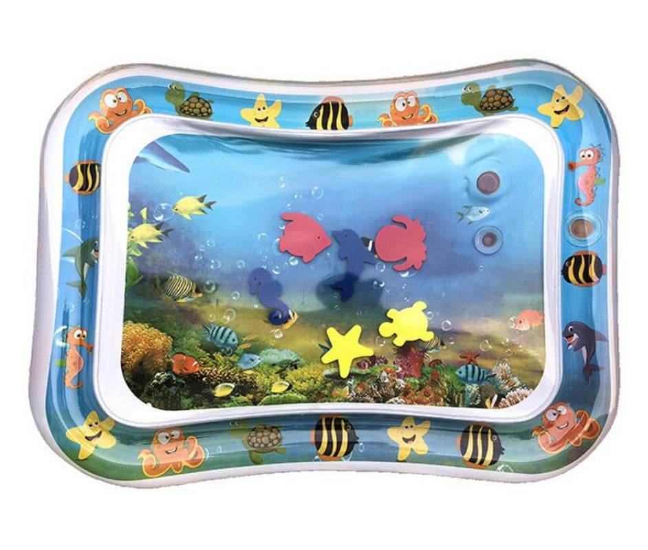 Baby Inflatable Water Play Mat – Summer Tummy Time Activity Pad for Infants & Toddlers