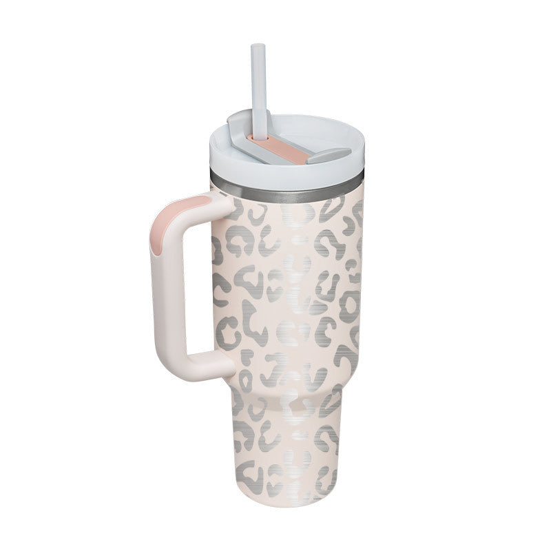 Stainless Steel Spill-Proof Vacuum Insulated Coffee Tumbler with Lid – 40 oz Travel Mug for Car, Gym, Office