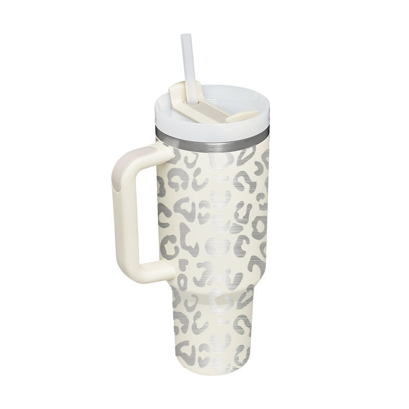 Stainless Steel Spill-Proof Vacuum Insulated Coffee Tumbler with Lid – 40 oz Travel Mug for Car, Gym, Office