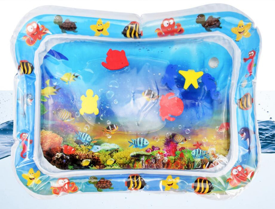 Baby Inflatable Water Play Mat – Summer Tummy Time Activity Pad for Infants & Toddlers