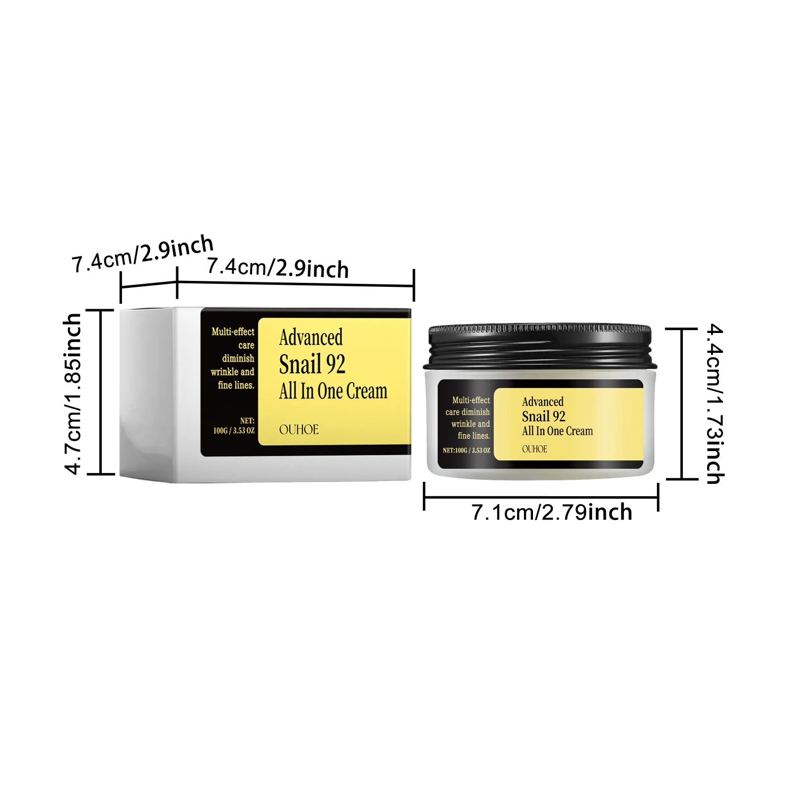 Snail 92 Mucin Power Essence Cream – Hydrating & Smoothing Korean Skincare