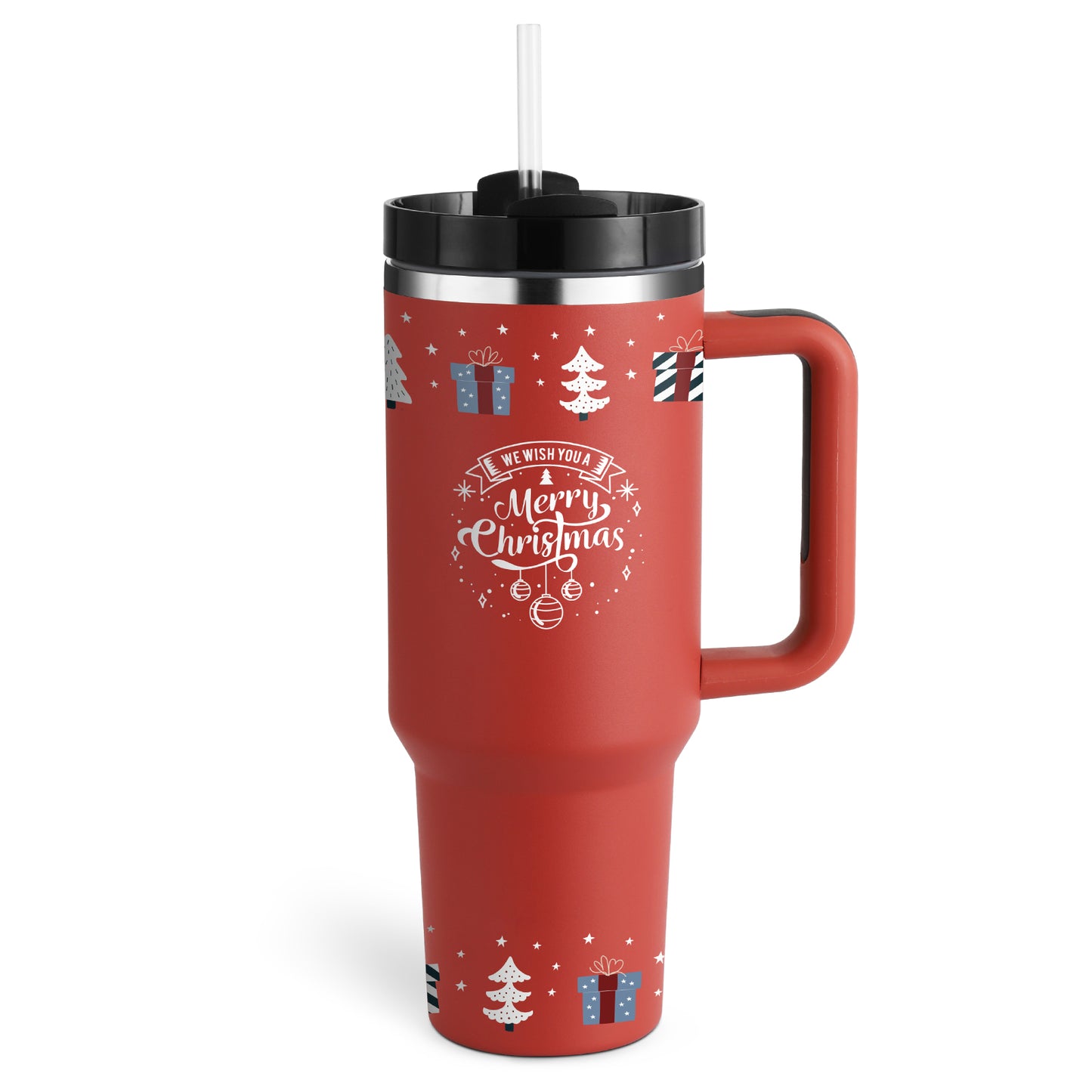 Stainless Steel Spill-Proof Vacuum Insulated Coffee Tumbler with Lid – 40 oz Travel Mug for Car, Gym, Office