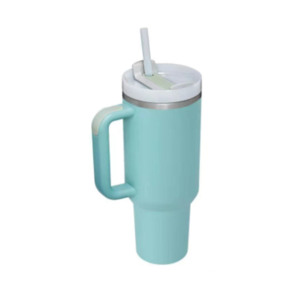 Stainless Steel Spill-Proof Vacuum Insulated Coffee Tumbler with Lid – 40 oz Travel Mug for Car, Gym, Office