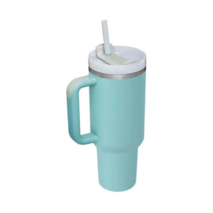 Stainless Steel Spill-Proof Vacuum Insulated Coffee Tumbler with Lid – 40 oz Travel Mug for Car, Gym, Office