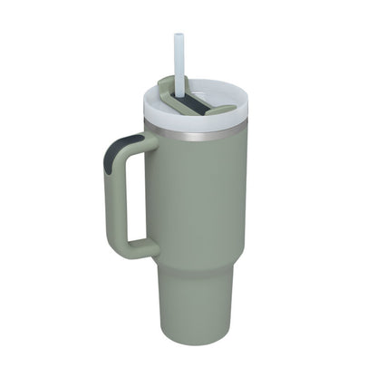 Stainless Steel Spill-Proof Vacuum Insulated Coffee Tumbler with Lid – 40 oz Travel Mug for Car, Gym, Office