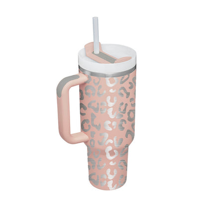 Stainless Steel Spill-Proof Vacuum Insulated Coffee Tumbler with Lid – 40 oz Travel Mug for Car, Gym, Office